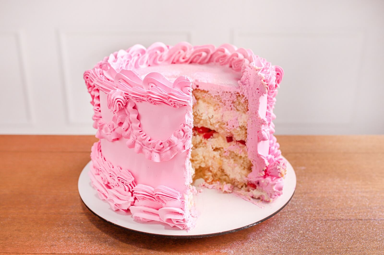 Torta artesanal decorada (Paloma Ramos Confeitaria em Passo Fundo)